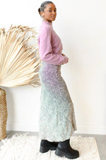 mode, don't furry babe turtleneck top
