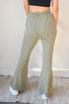 mode, terry knit flares