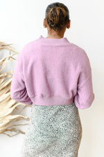 mode, don't furry babe turtleneck top