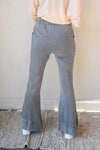 mode, terry knit flares