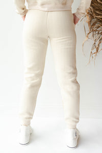 mode, sofia quilted joggers