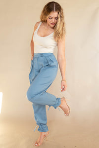 mode, strong ties ankle pant