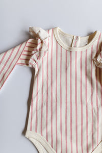 mode, ruffle one piece