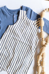 mode, striped overalls