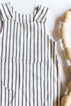 mode, striped overalls