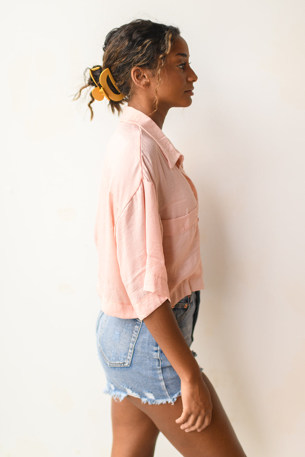 mode, cotton candy croptop