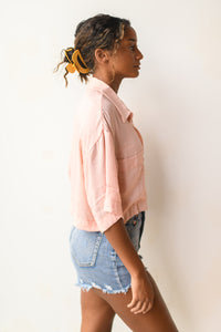mode, cotton candy croptop