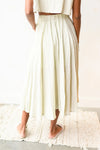 mode, sage the day skirt