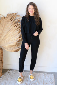 mode, lounge raglan long sleeve