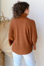 fall la la turtleneck sweater