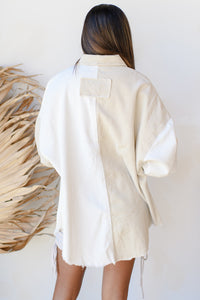 mode, truly you corduroy jacket