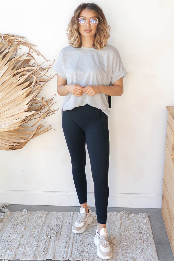 mode, gemma contour high waist leggings