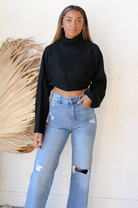mode, felix knit turtleneck sweater