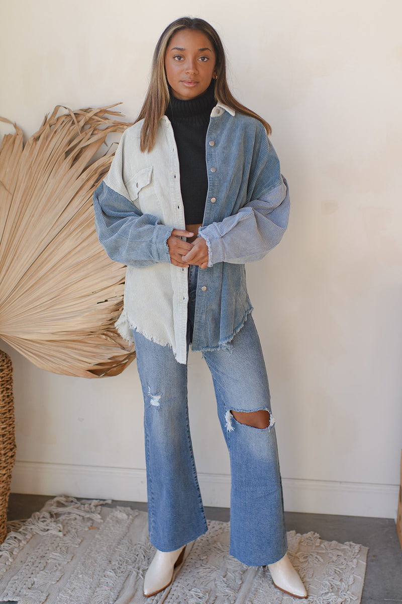 truly you corduroy jacket