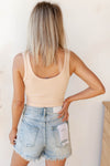 mode, lorelei ribbed crop tank