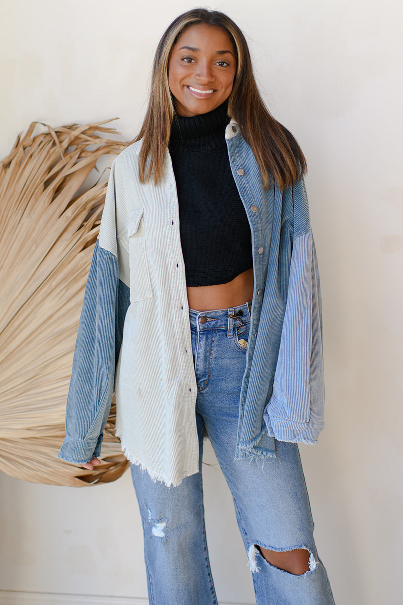 truly you corduroy jacket