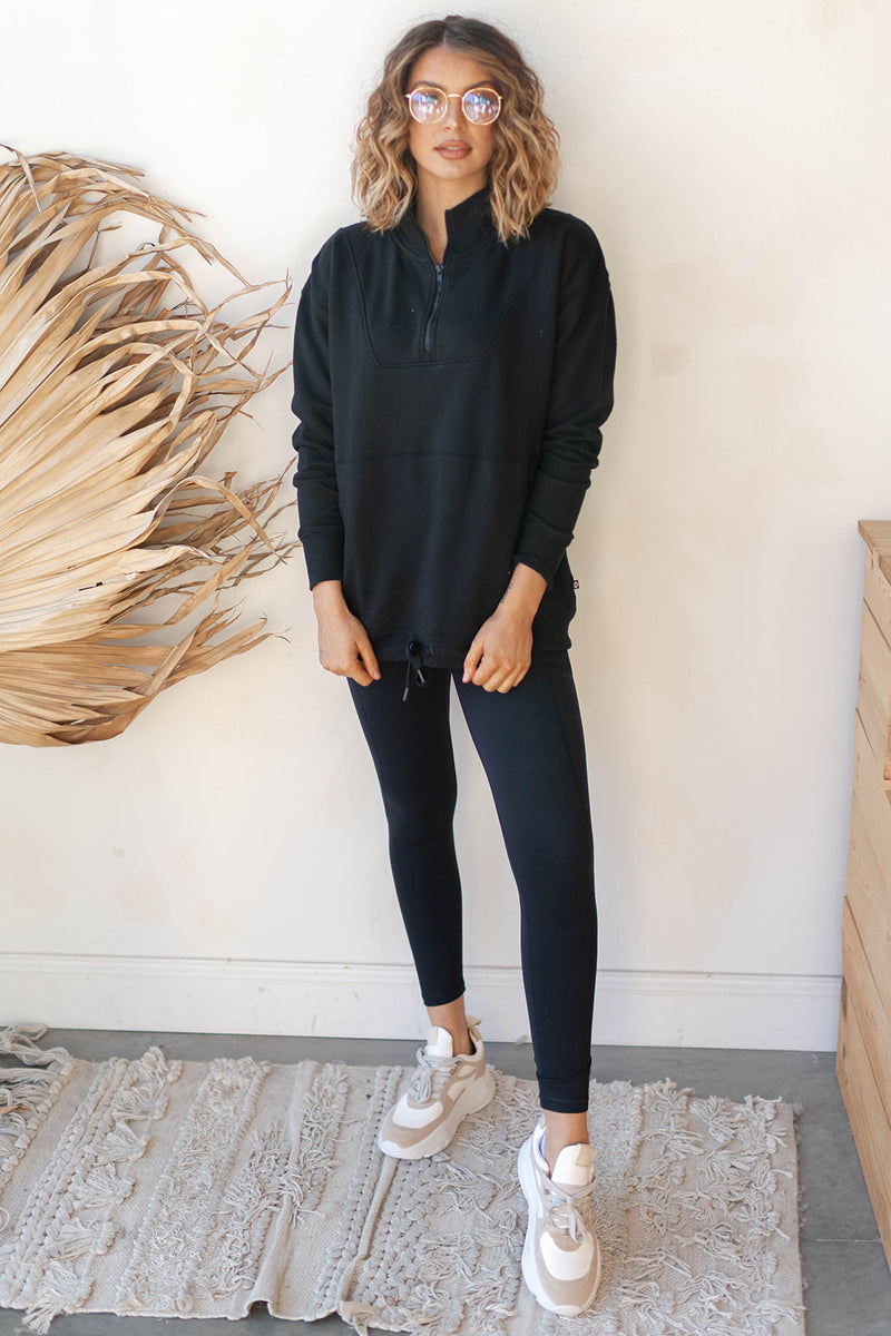 mode, annalise cinched pullover