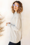 mode, annalise cinched pullover
