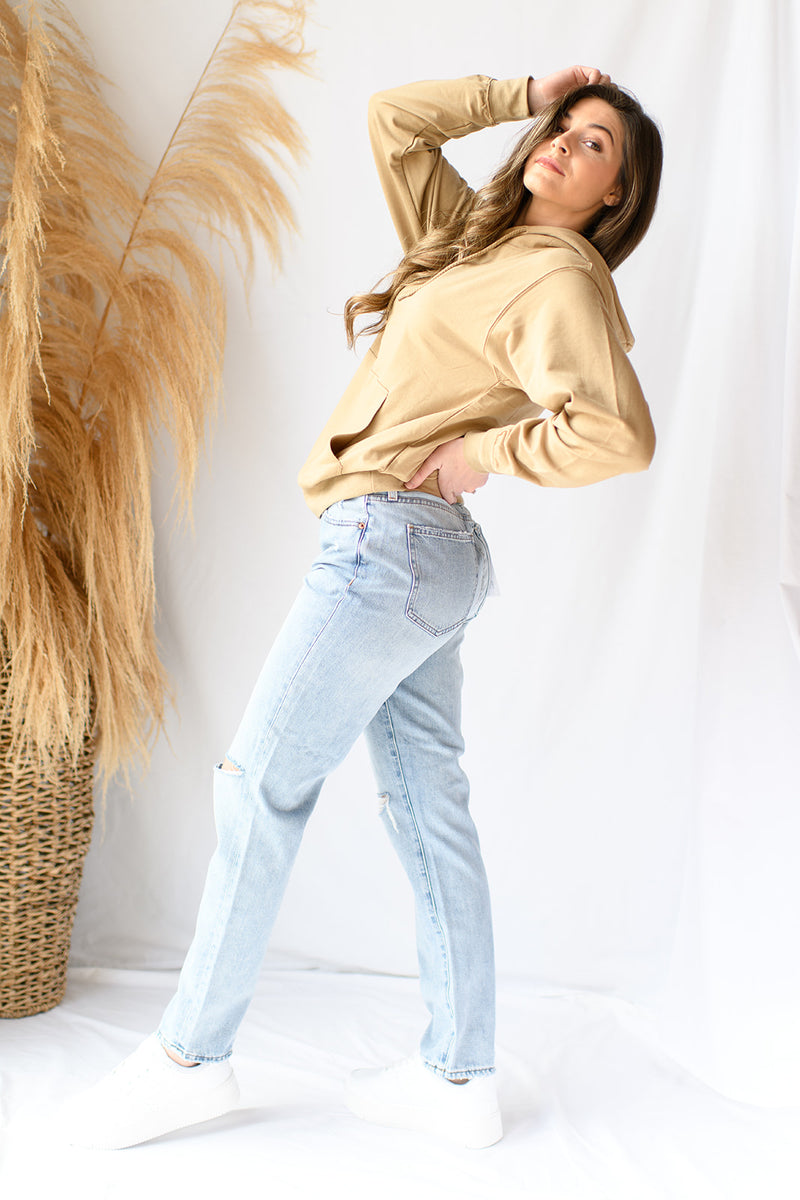 mode, keaton high rise slim straight jeans 2.0