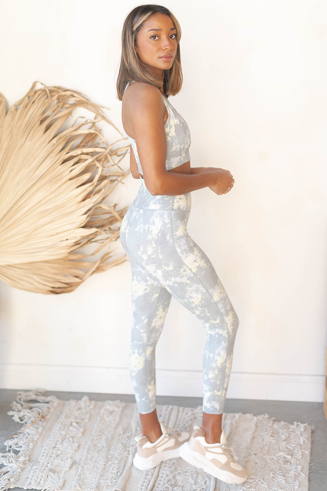 mode, talulla tie dye high waist leggings