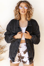 night after night denim jacket