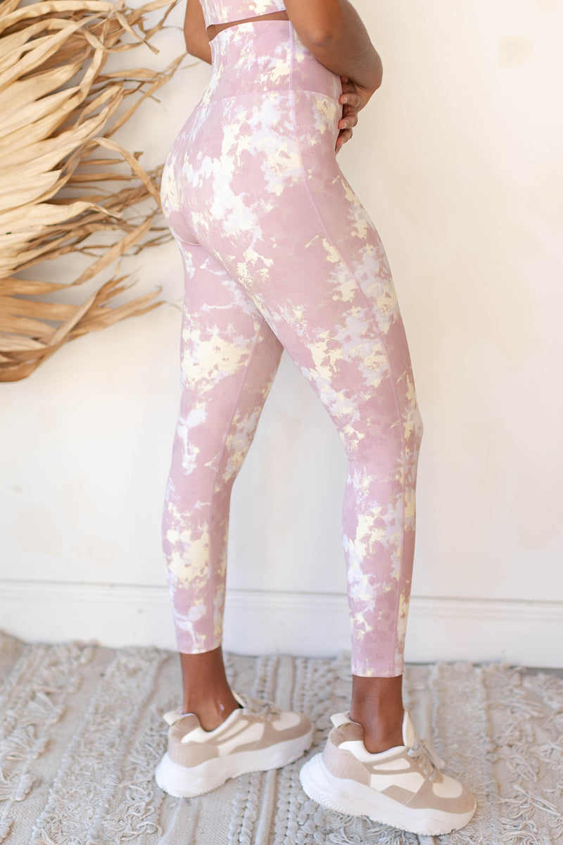 talulla tie dye high waist leggings