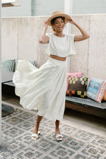 mode, sage the day crop top