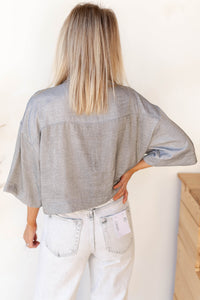 mode, pocket full of sunshine blouse