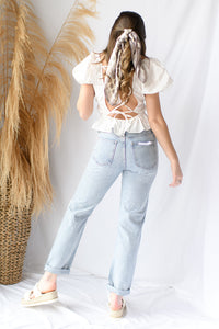 mode, presley high rise jeans