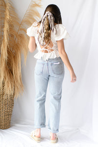 mode, presley high rise jeans