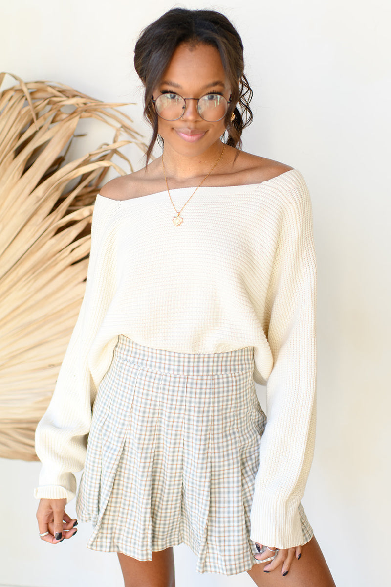 creme de la creme sweater