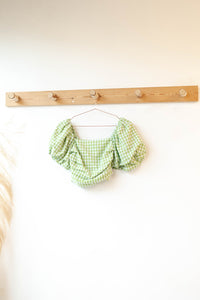 mode, picnic w me gingham top