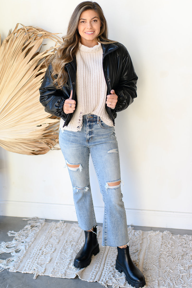 diamond in the puff jacket