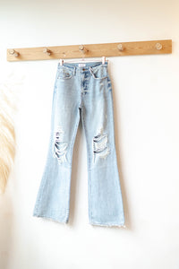 mode, stevie flare jeans