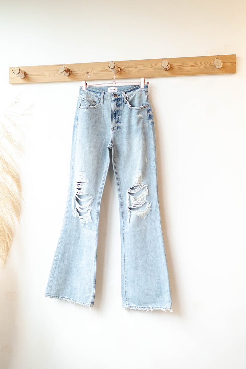 mode, stevie flare jeans