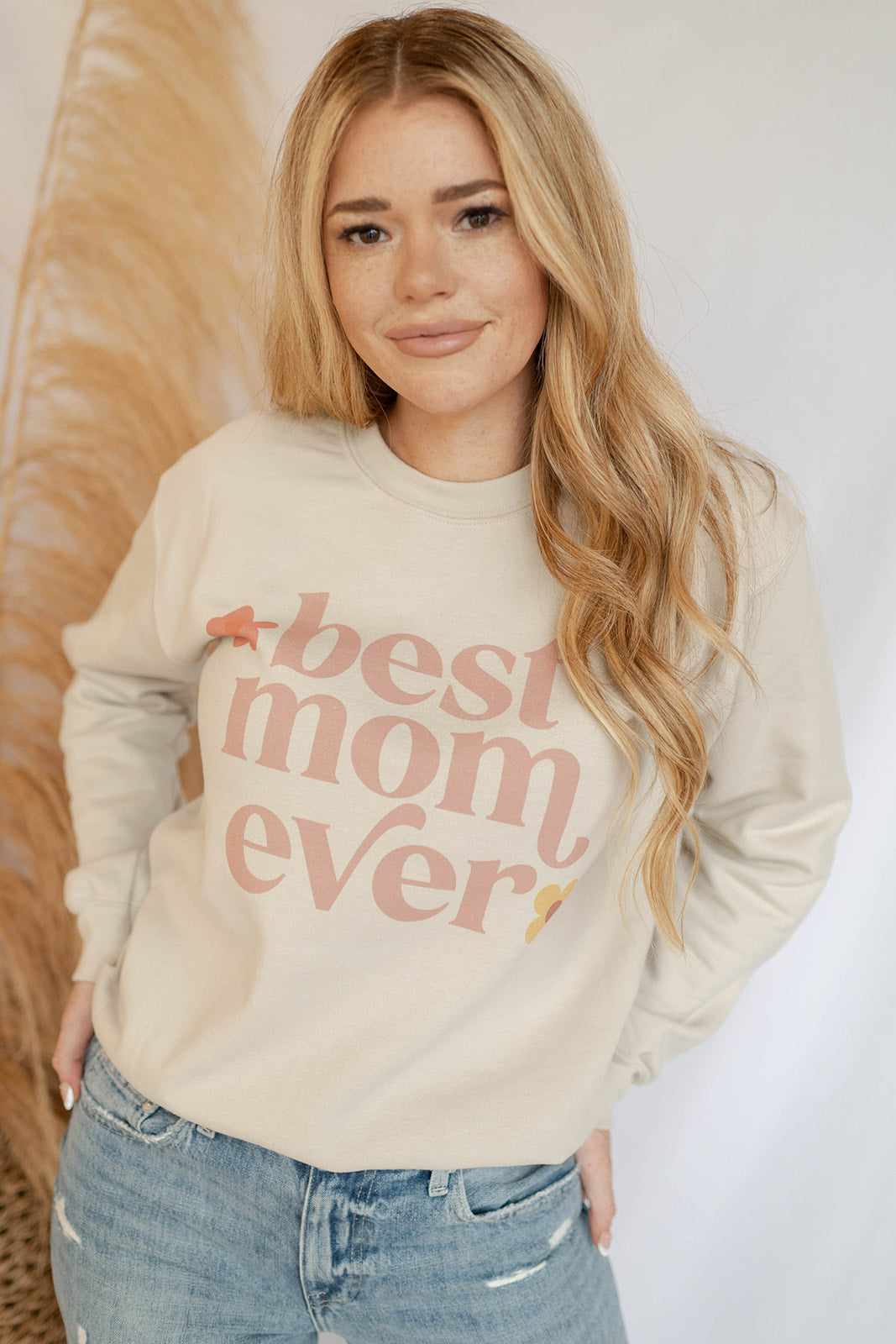 mode, best mom ever sweatshirt
