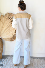 mode, block and roll shacket