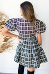 tweed mini dress