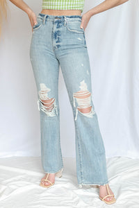 mode, stevie flare jeans
