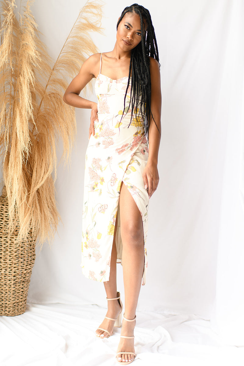 mode, hard to say floral dress