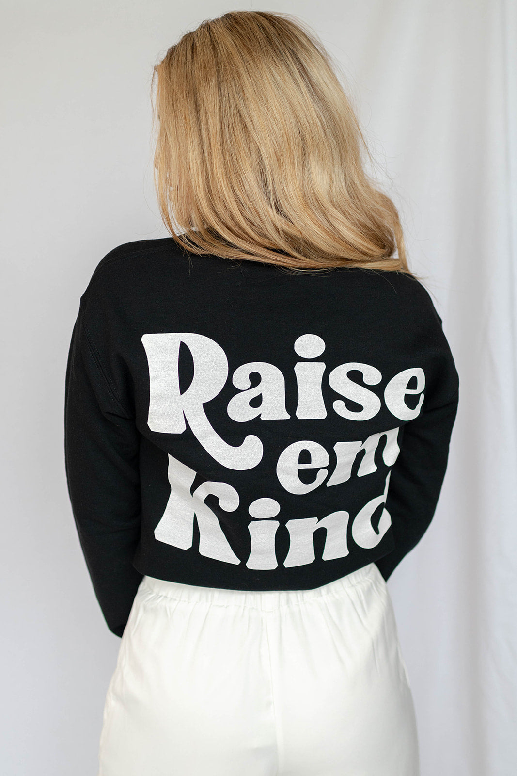 mode, raise em kind sweatshirt