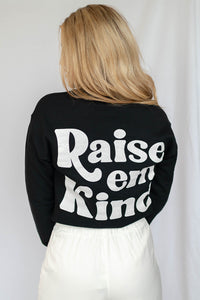 mode, raise em kind sweatshirt