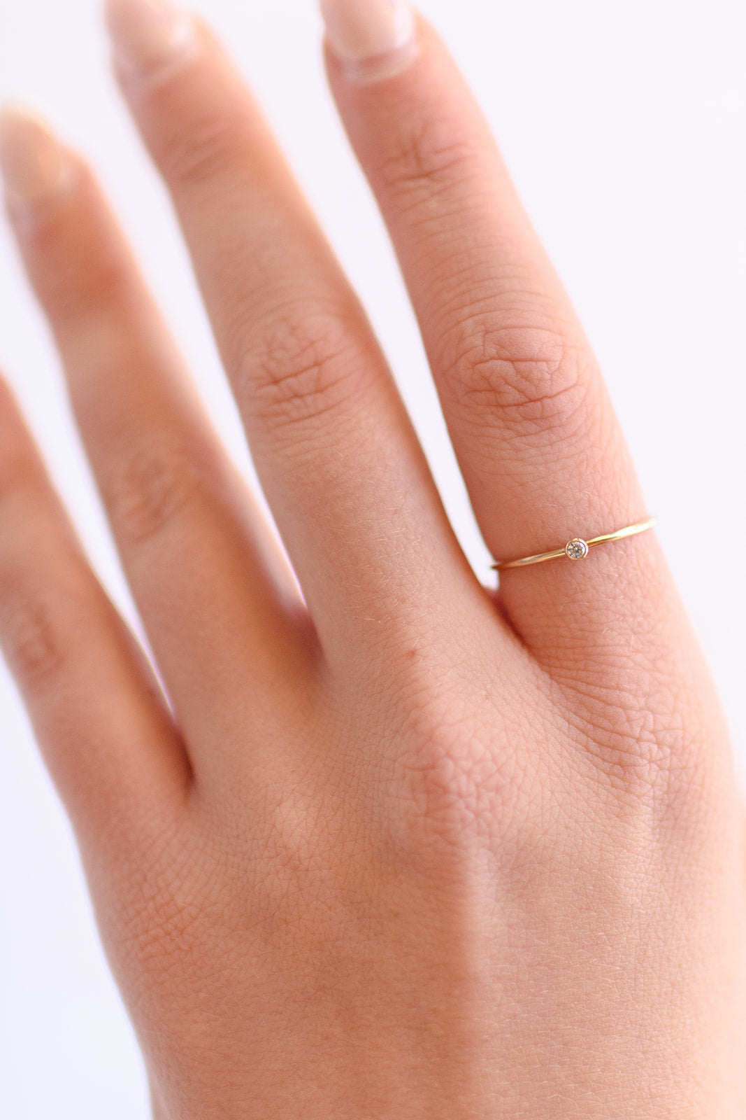 mode, gold filled stackable ring