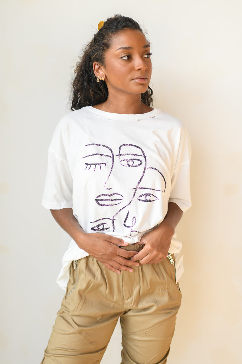mode, minimalist tee