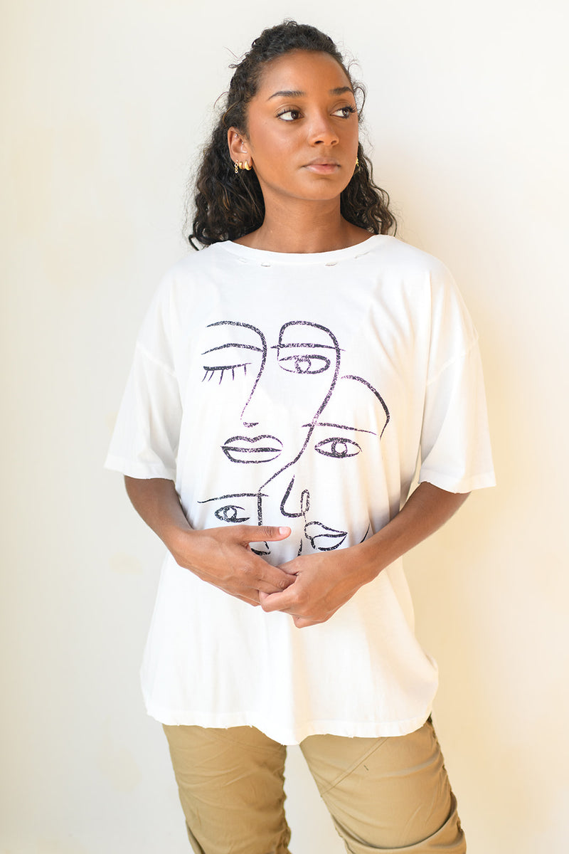 mode, minimalist tee