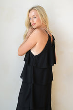mode, joyful tiers maxi