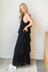 mode, joyful tiers maxi