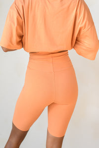 mode, summer sips bike shorts
