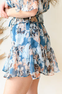 mode, dahlia shorts