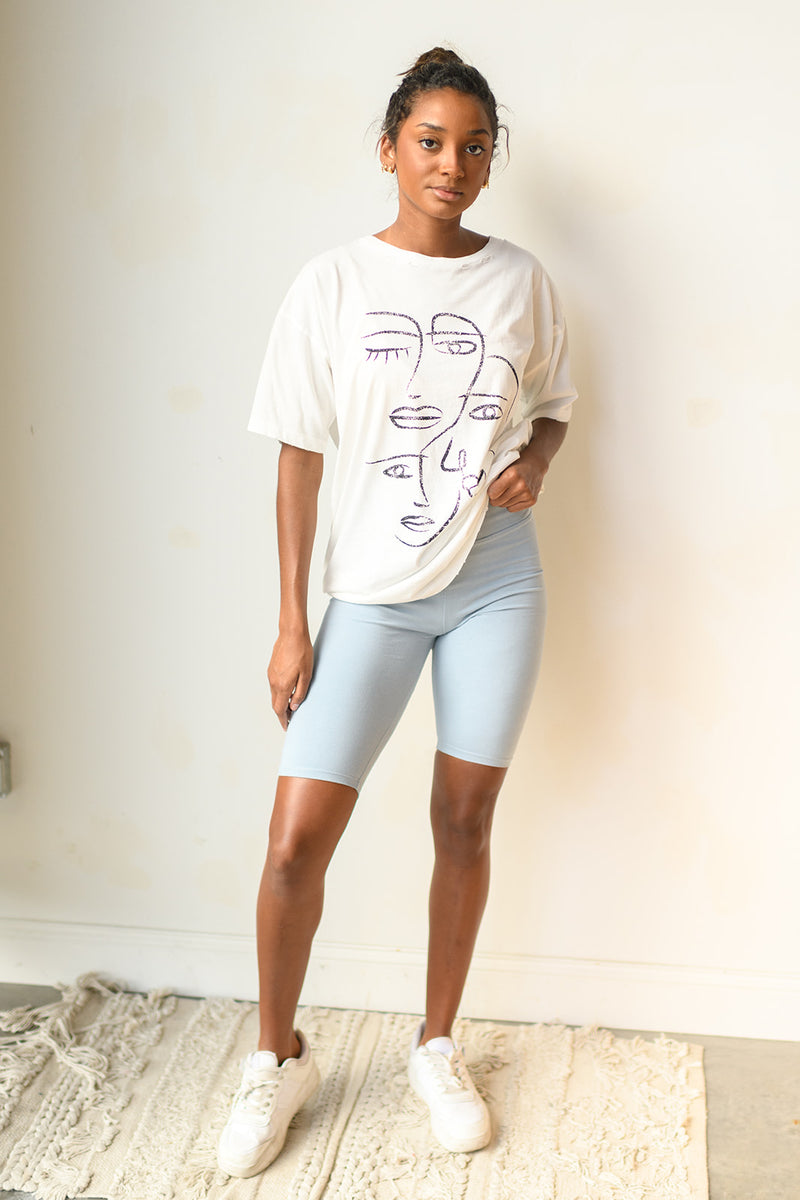 mode, minimalist tee